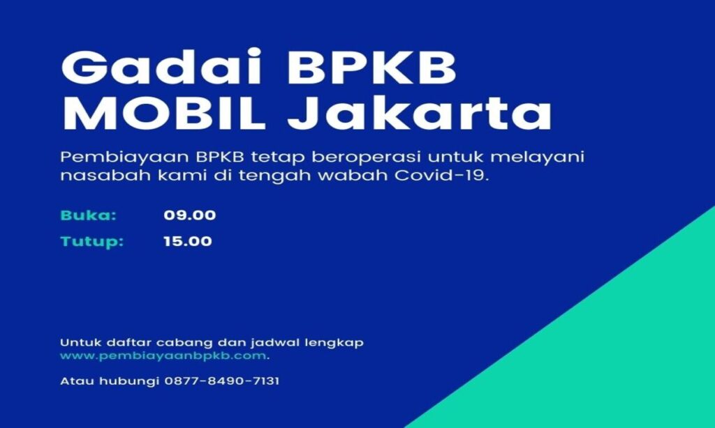 Gadai BPKB MOBIL Jakarta Utara