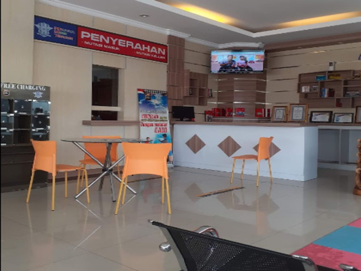 Fasilitas gedung BPKB Ditlantas Polda Bali