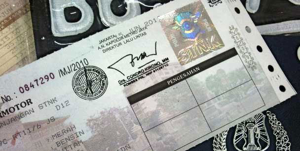 Cara Mengurus STNK Hilang Secara Online