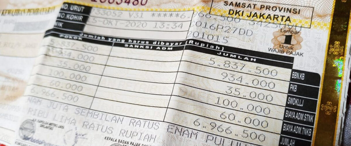 Cara Mengecek Pajak Motor Online